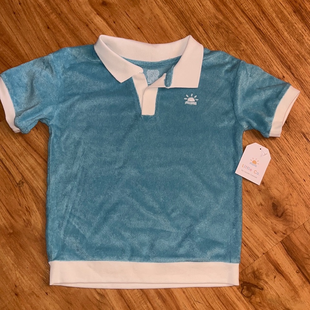 Little Co. by Lauren Conrad unisex terry polo